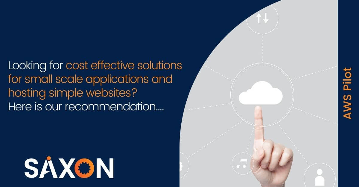 Looking for cost effective solutions for small scale applications and hosting simple websites? Here is our recommendation….