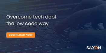 Overcome tech debt the low code way