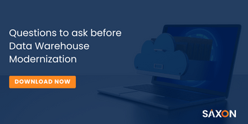Questions to ask before Data Warehouse Modernization