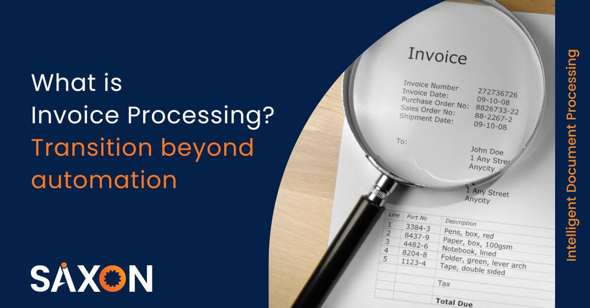 What is Invoice Processing