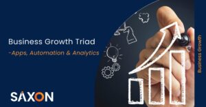 Business Growth Triad – Apps, Automation & Analytics - Saxon AI