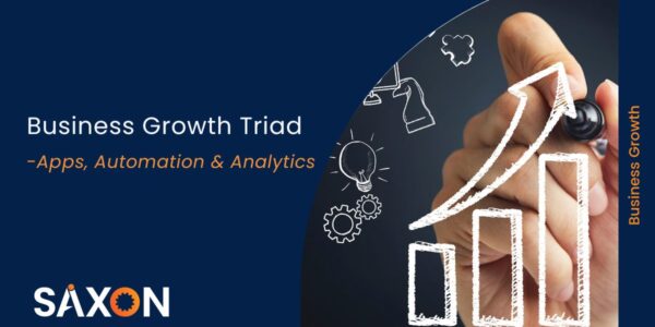 Business Growth Triad – Apps, Automation & Analytics - Saxon AI