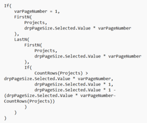 How to implement Pagination Microsoft Power Apps?