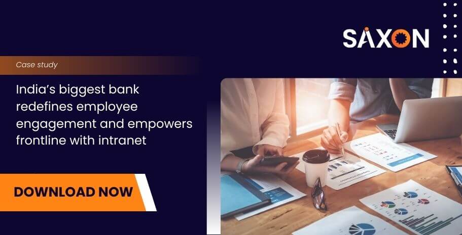 Connecting the frontline and leadership at India’s biggest bank with intranet