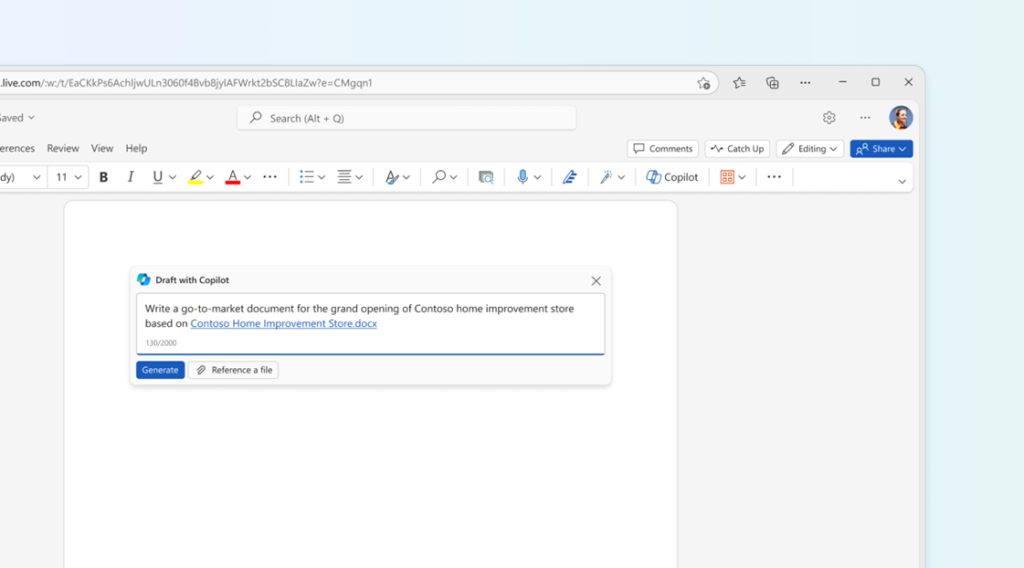 Microsoft Copilot in Word