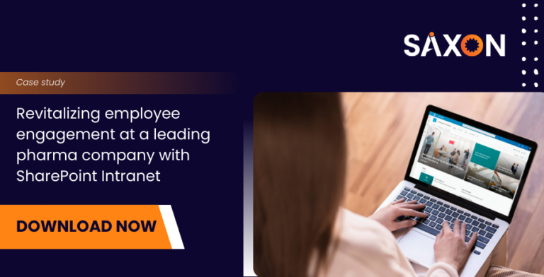 Pharma Case Study Intranet