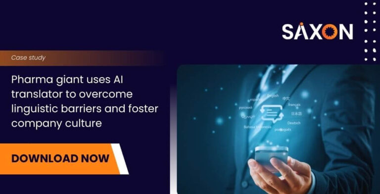 Pharma giant uses AI translator to overcome linguistic barriers and foster company culture