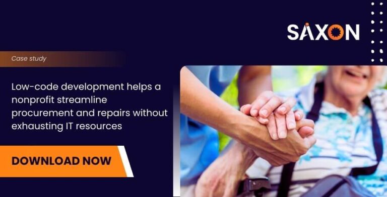 Low-code development helps a nonprofit streamline procurement and repairs without exhausting IT resources