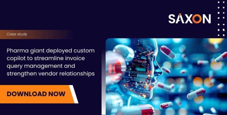 Pharma giant deployed custom copilot to streamline invoice query management and strengthen vendor relationships