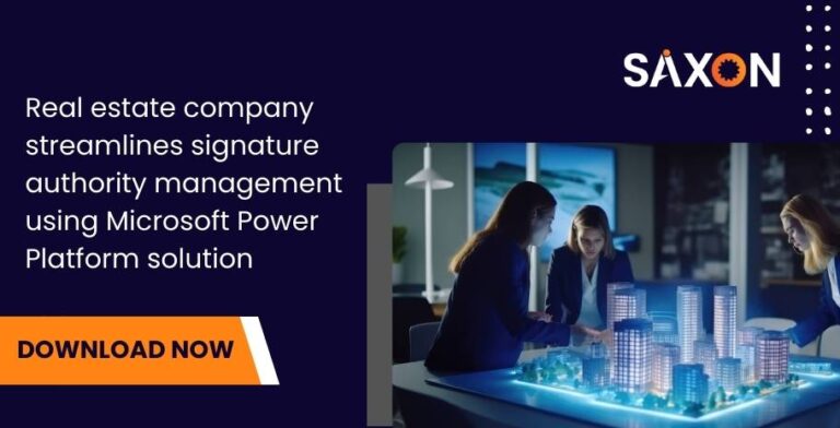 Real estate company streamlines signature authority management using Microsoft Power Platform solution