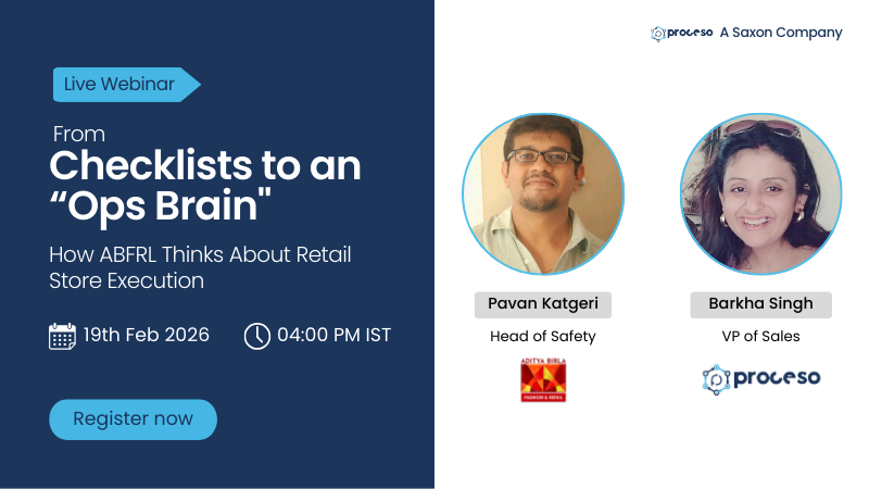 Pop up - From Checklists to an “Ops Brain How ABFRL Thinks About Retail Store Execution