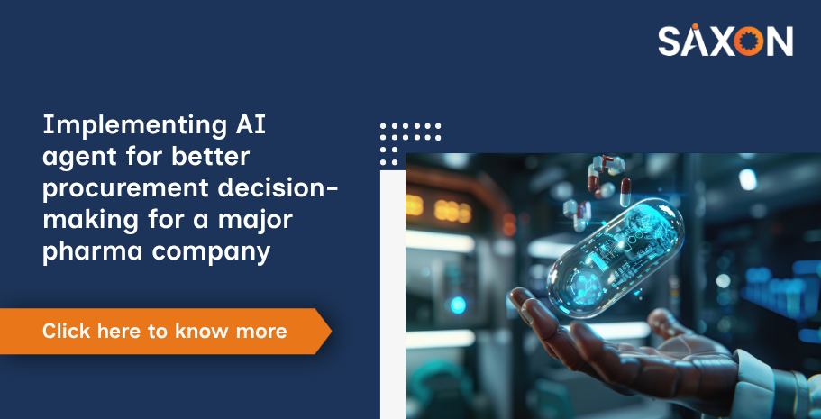Implementing AI agent for better procurement decision-making for a major pharma company