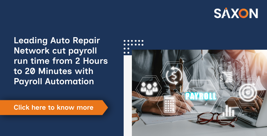 Leading Auto Repair Network cut payroll run time from 2 Hours to 20 Minutes with Payroll Automation