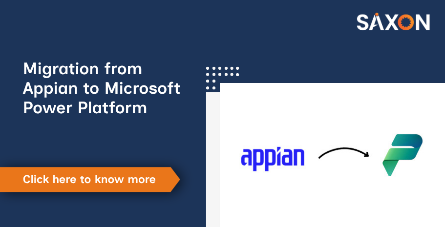 Migration from Appian to Microsoft Power Platform