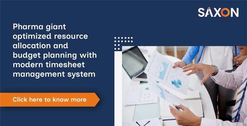 Pharma giant optimized resource allocation and budget planning with modern timesheet management system