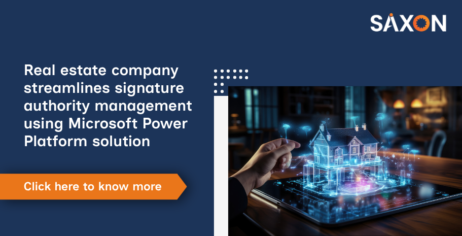 Real estate company streamlines signature authority management using Microsoft Power Platform solution