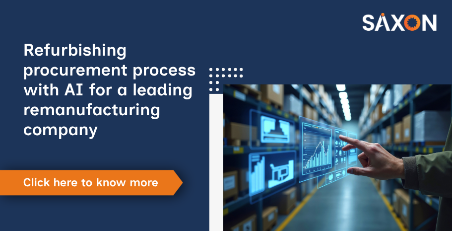 Refurbishing procurement process with AI for a leading remanufacturing company